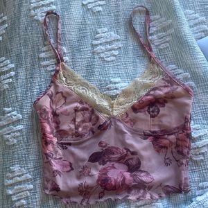 Floral tank top